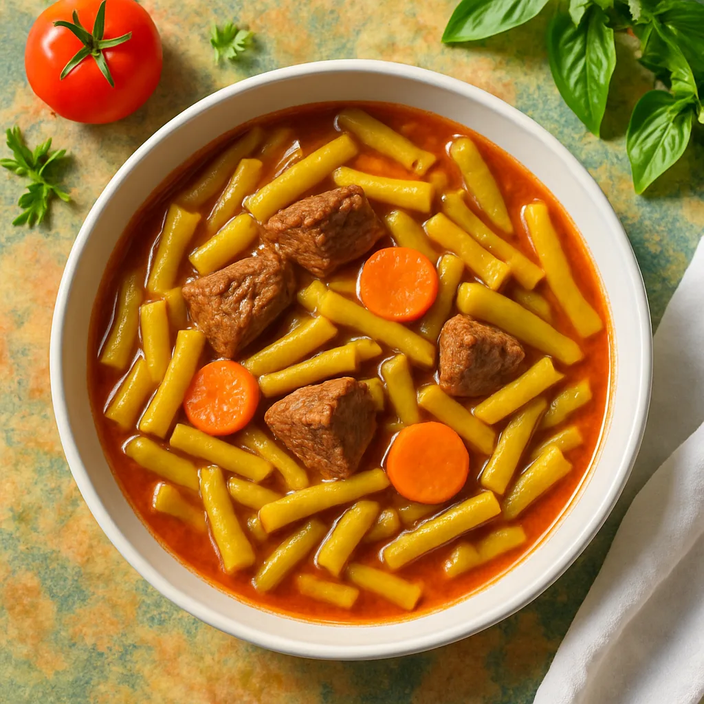 Boranija sa junetinom na domaći način