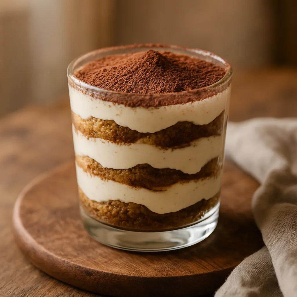 Tiramisu u čašama sa Plazma keksom